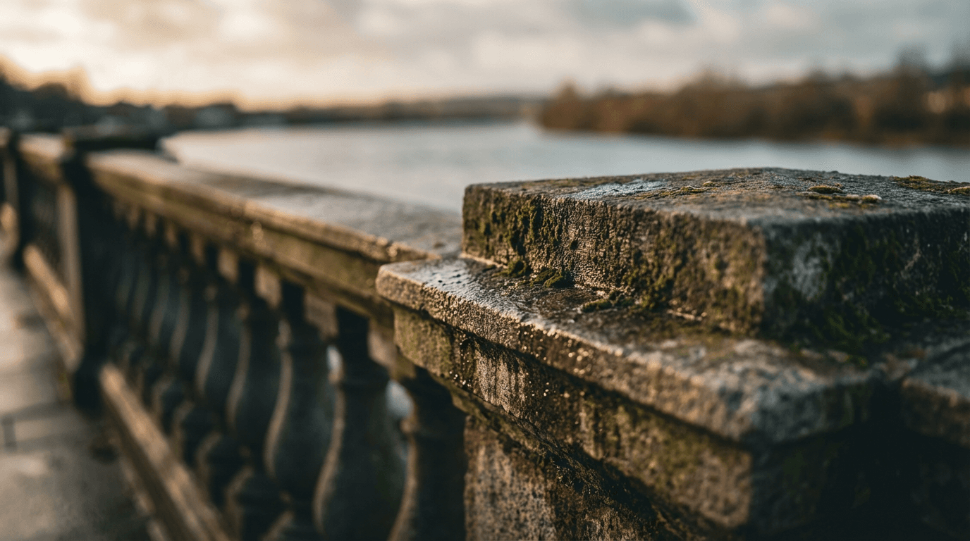 Polished wooden handrail with professional finish and detailed craftsmanship